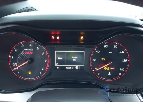 2024 Chevrolet Trax Fwd 1Rs из США, поврежденный, VIN KL77LGE22RC175514